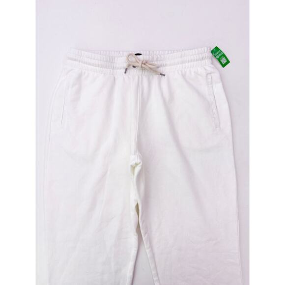 Gap white high rise jogger sweatpants - size large tall - Picture 4 of 6